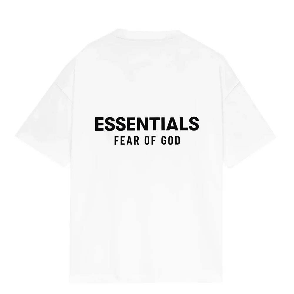 Fear Of God Essentials Classic Short Sleeve Tee Bright White