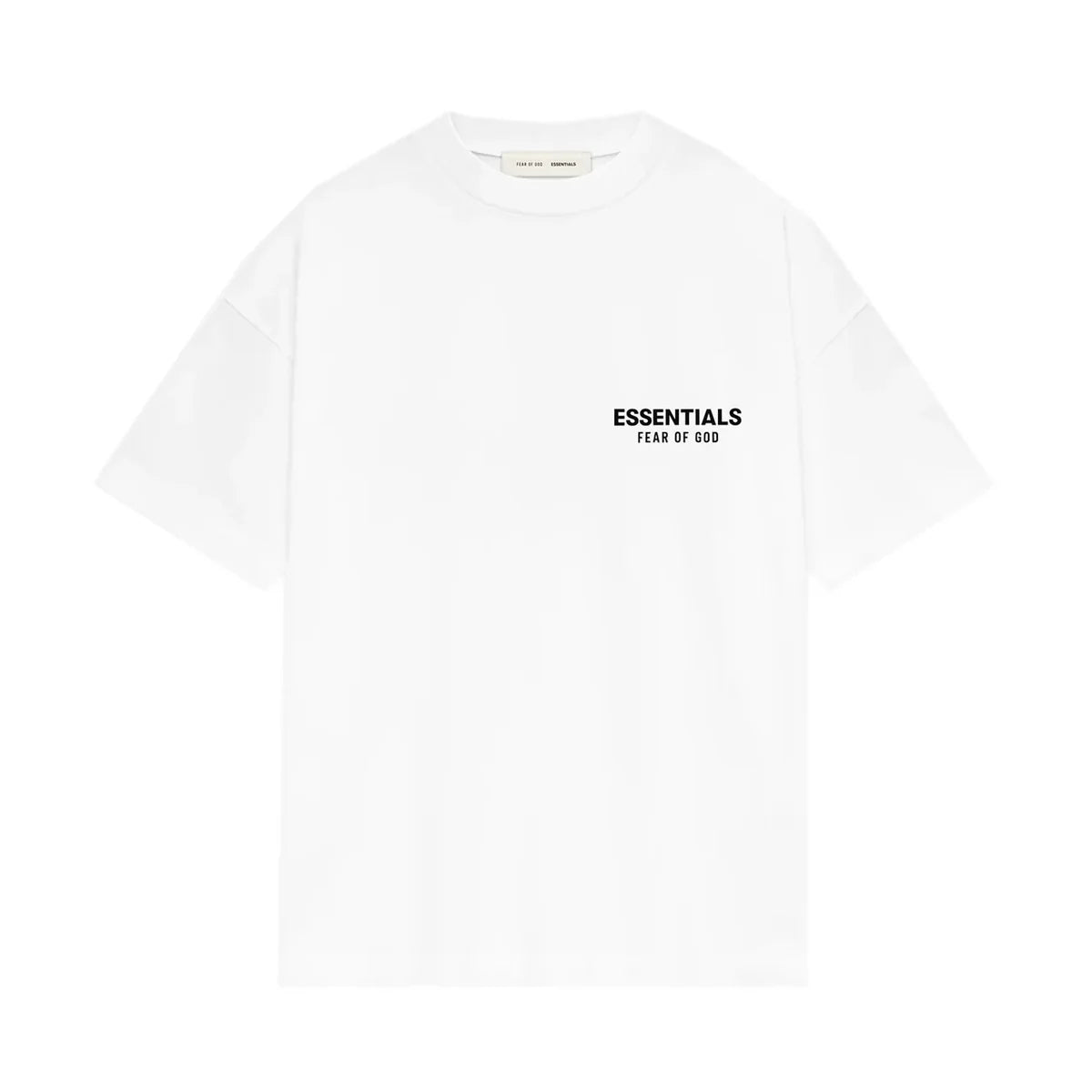 Fear Of God Essentials Classic Short Sleeve Tee Bright White