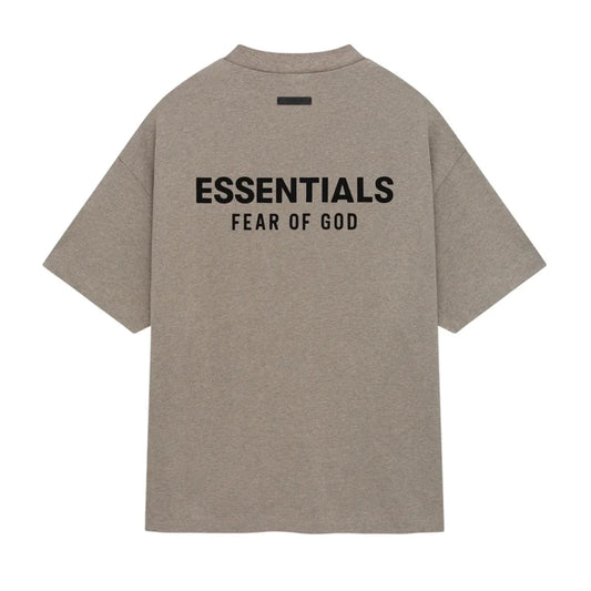 Fear Of God Essentials Tee Jersey Crewneck T-shirt Heather Gray