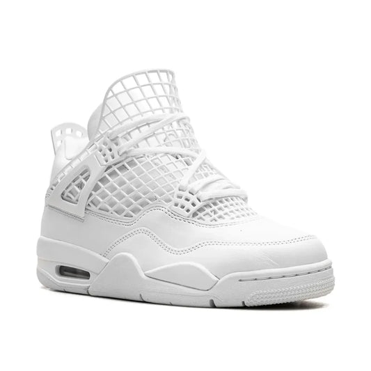 Jordan 4 Net Triple White