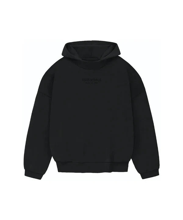 Fear Of God Essentials Hoodie (FW23) Jet Black