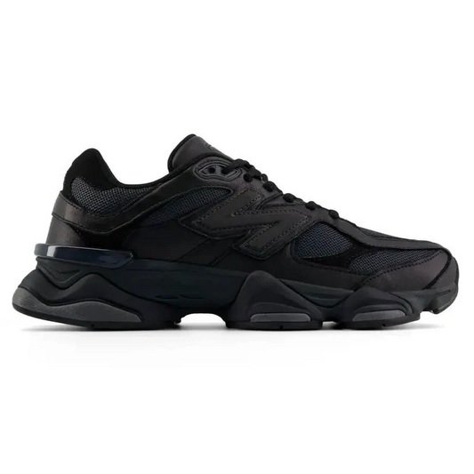 New Balance 9060 Triple Black Leather