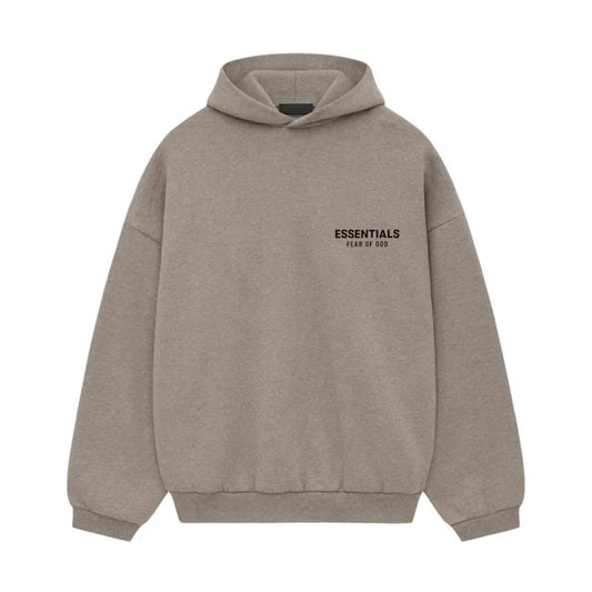 Fear Of God Essentials Fleece Hoodie (FW24) Heather Gray