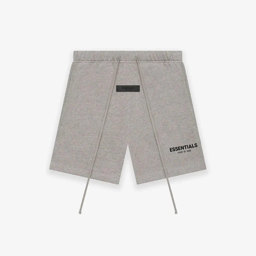 Fear Of God Essentials Bundle Completo Tee + Sweatshorts Dark Oatmeal