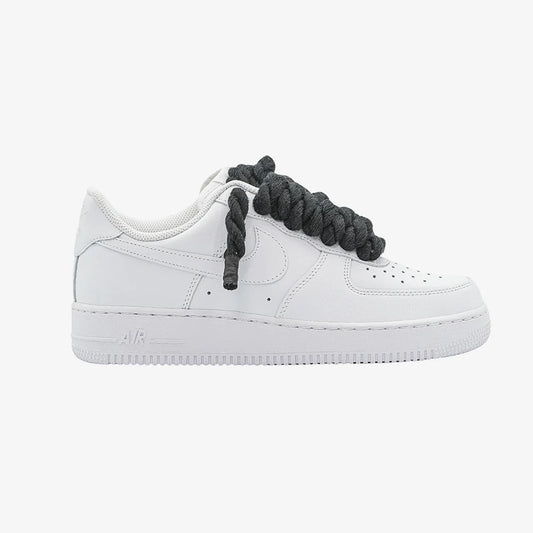 Nike Air Force 1 Rope Laces Custom Corda Smoke Grey