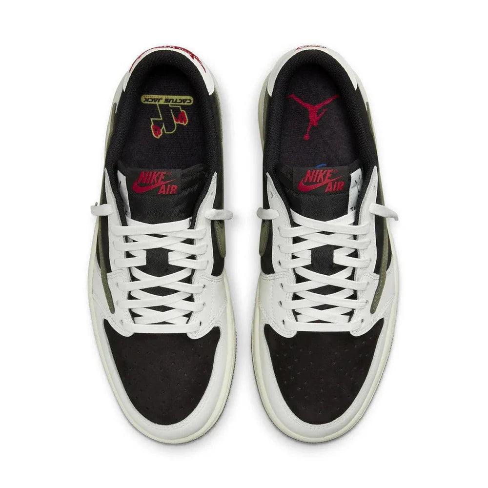 Jordan 1 Low Travis Scott Olive (W)